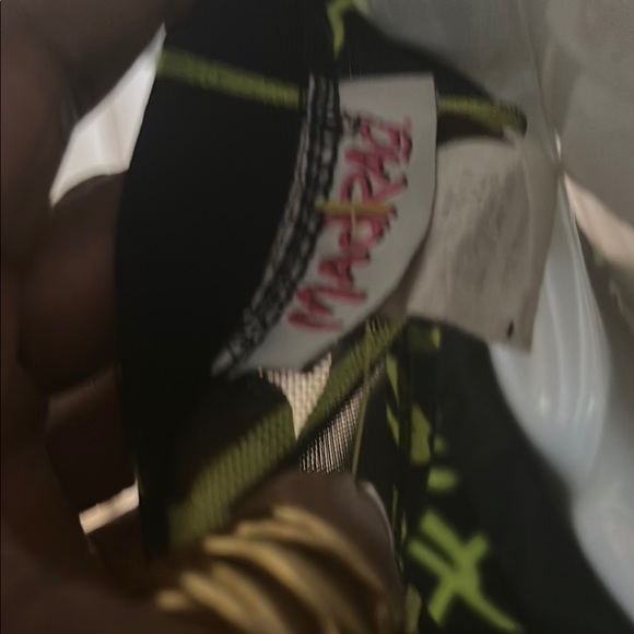 Stylish Black and lime green Women's Pants Set - Picture 11 of 11